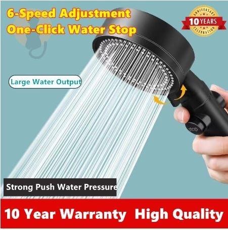 Detachable Setting Shower Head Handheld High Pressure 3 Mode One Button ...