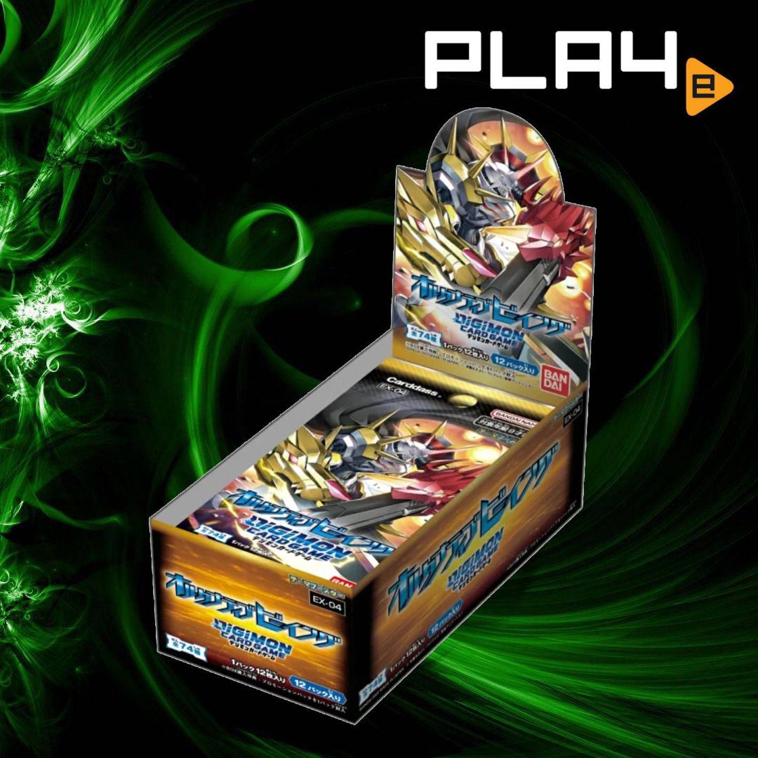 Digimon Card Game EX-04 Alternative Being Booster Pack/Box (7063100) Brand  New, Hobbies & Toys, Toys & Games on Carousell