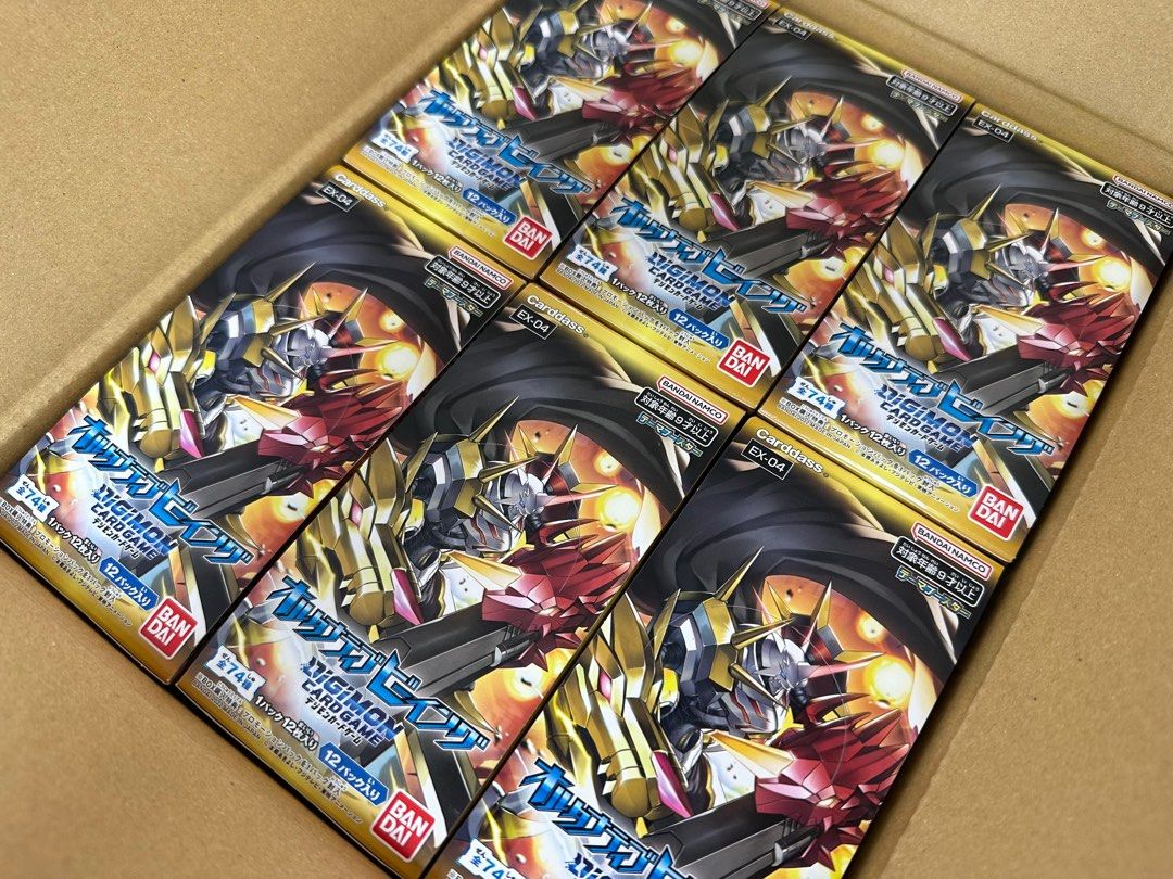 Digimon EX04 Alternative Being Booster Box and Singles, Hobbies & Toys,  Toys & Games on Carousell