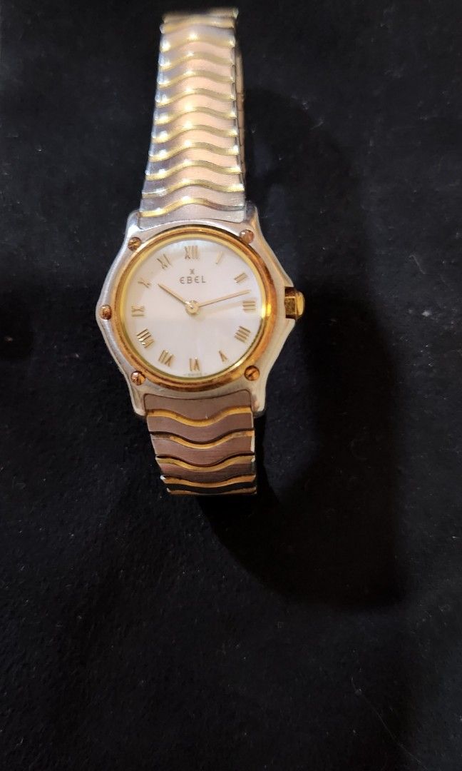 Ebel authentic (Category: Women's Watches) located in Pasig City. Submitted by ginaval (Listing ID 1204927034, Image 1). Description: elegant two -toned watch.