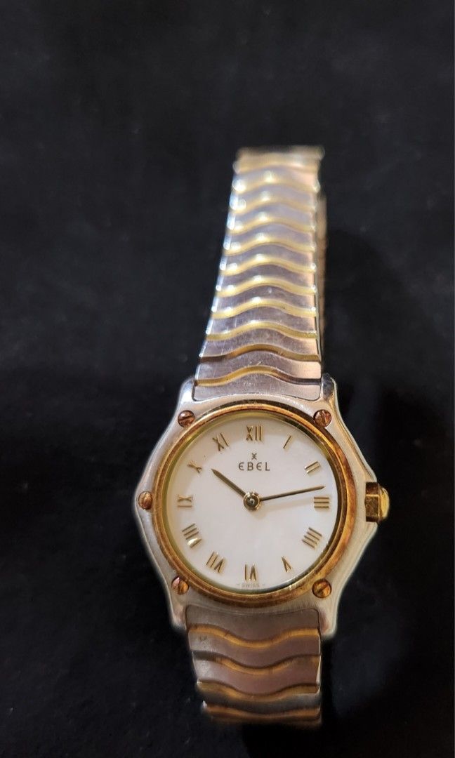 Ebel authentic (Category: Women's Watches) located in Pasig City. Submitted by ginaval (Listing ID 1204927034, Image 2). Description: elegant two -toned watch.