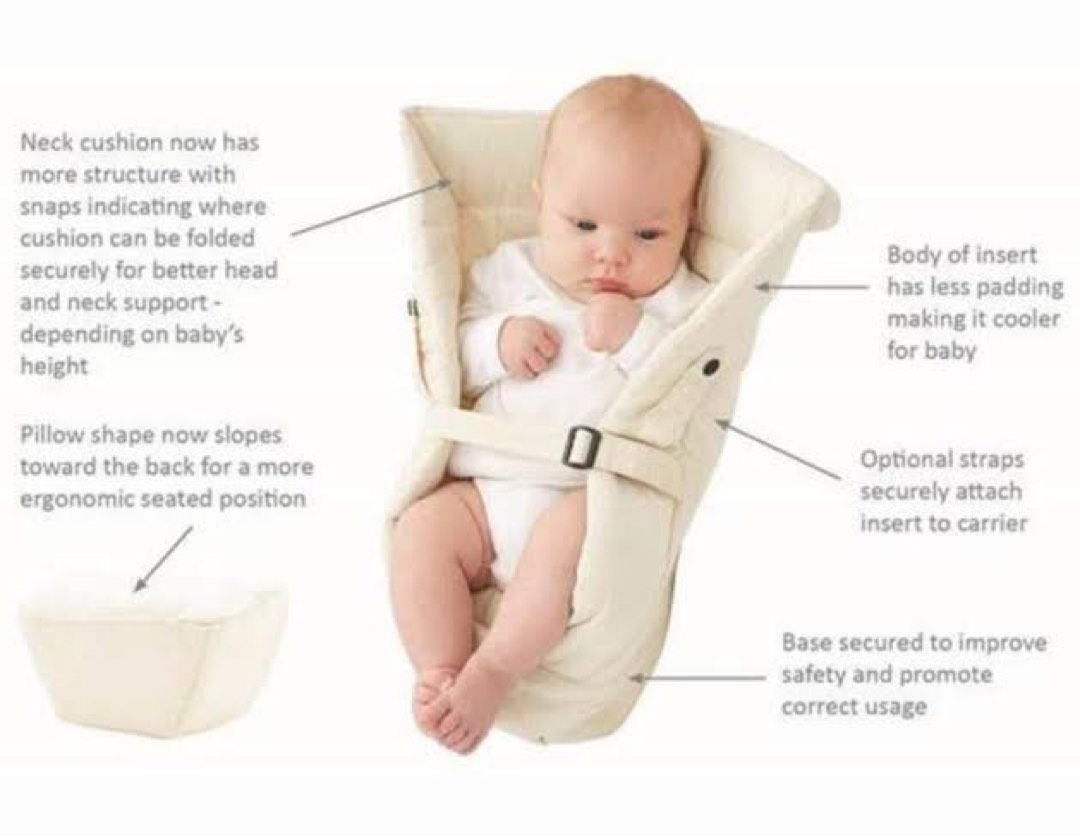 Ergo infant insert hotsell age