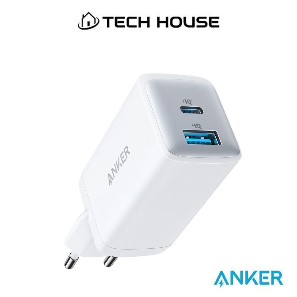 Eu Plug, 2Pin] Anker Powerport 725 USB C Charger 65W, Ultra