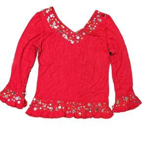 Fancy Red Blouse