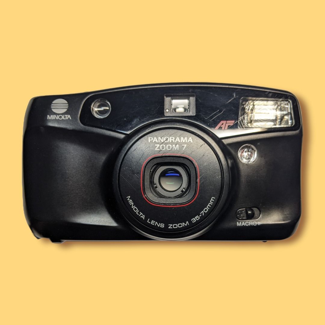 FILM TESTED] Minolta Panorama Zoom 7 35mm Film Camera, Photography 