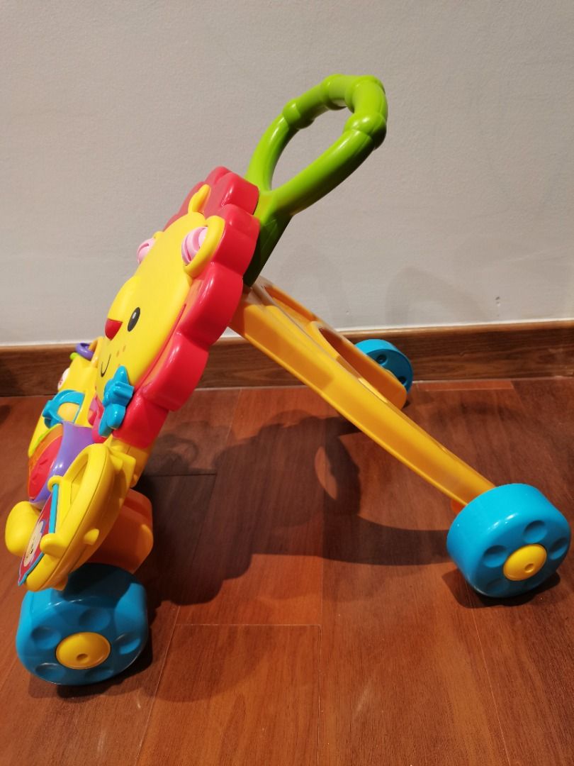 Fisher price musical lion walker shop review