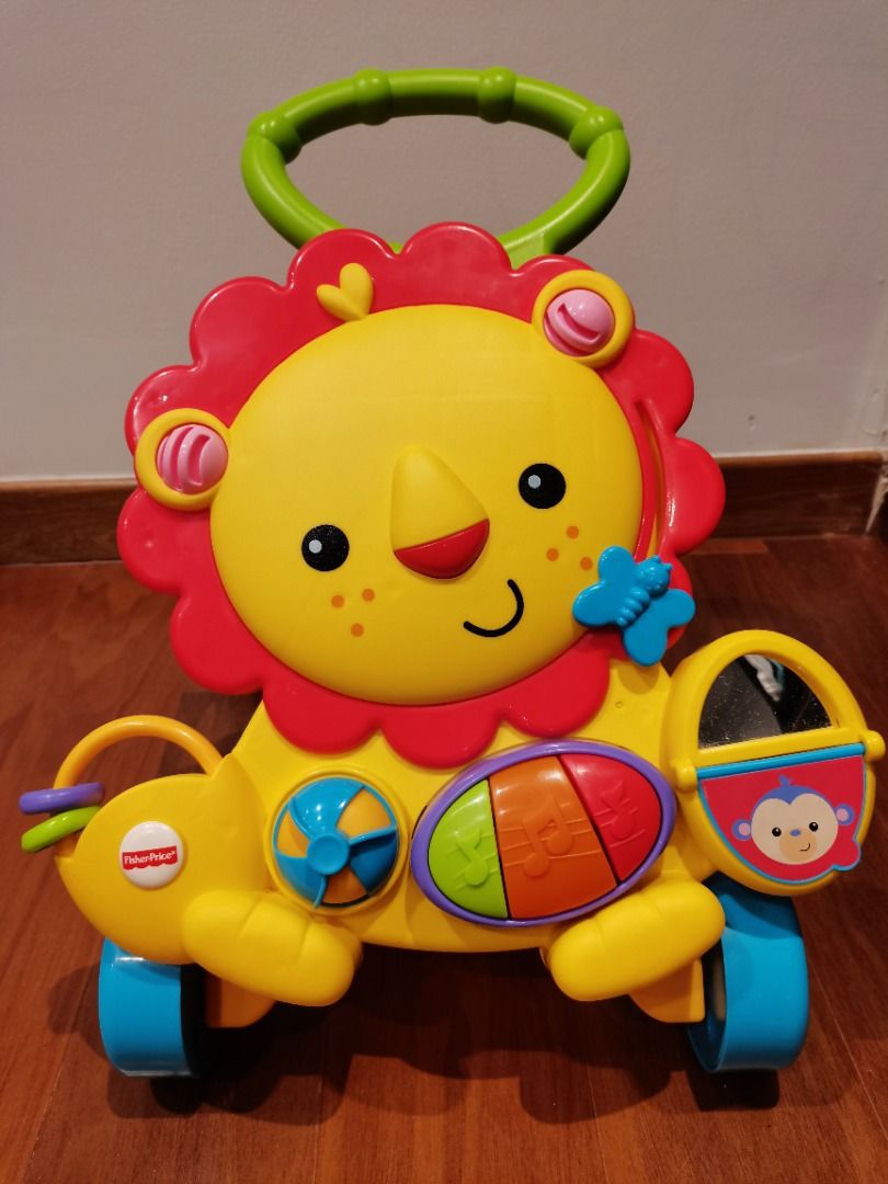 Harga fisher price musical lion walker store