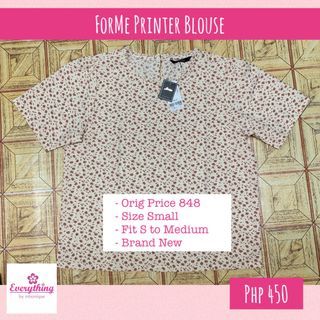 ForMe Printed Floral Top Blouse