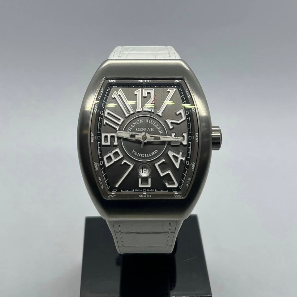 Franck Muller Vanguard V45 Titanium Grey Dial, Luxury, Watches on Carousell