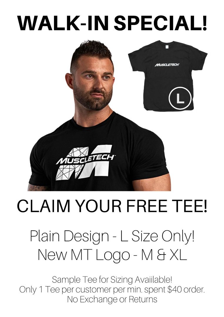 Muscletech top t shirt