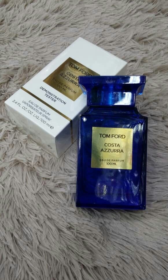 FREE SHIPPING Perfume Tom Ford Costa azzura 100ML Perfume Tester Quality,  Beauty & Personal Care, Fragrance & Deodorants on Carousell