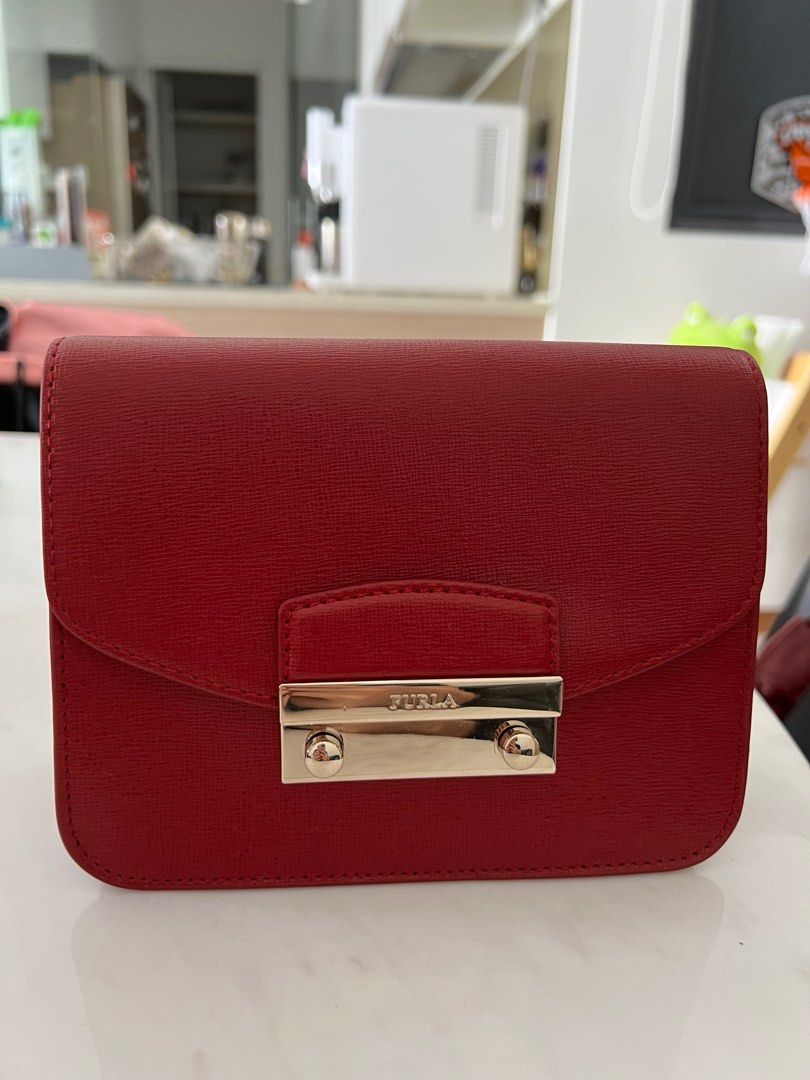 Furla metropolis on sale mini leather crossbody