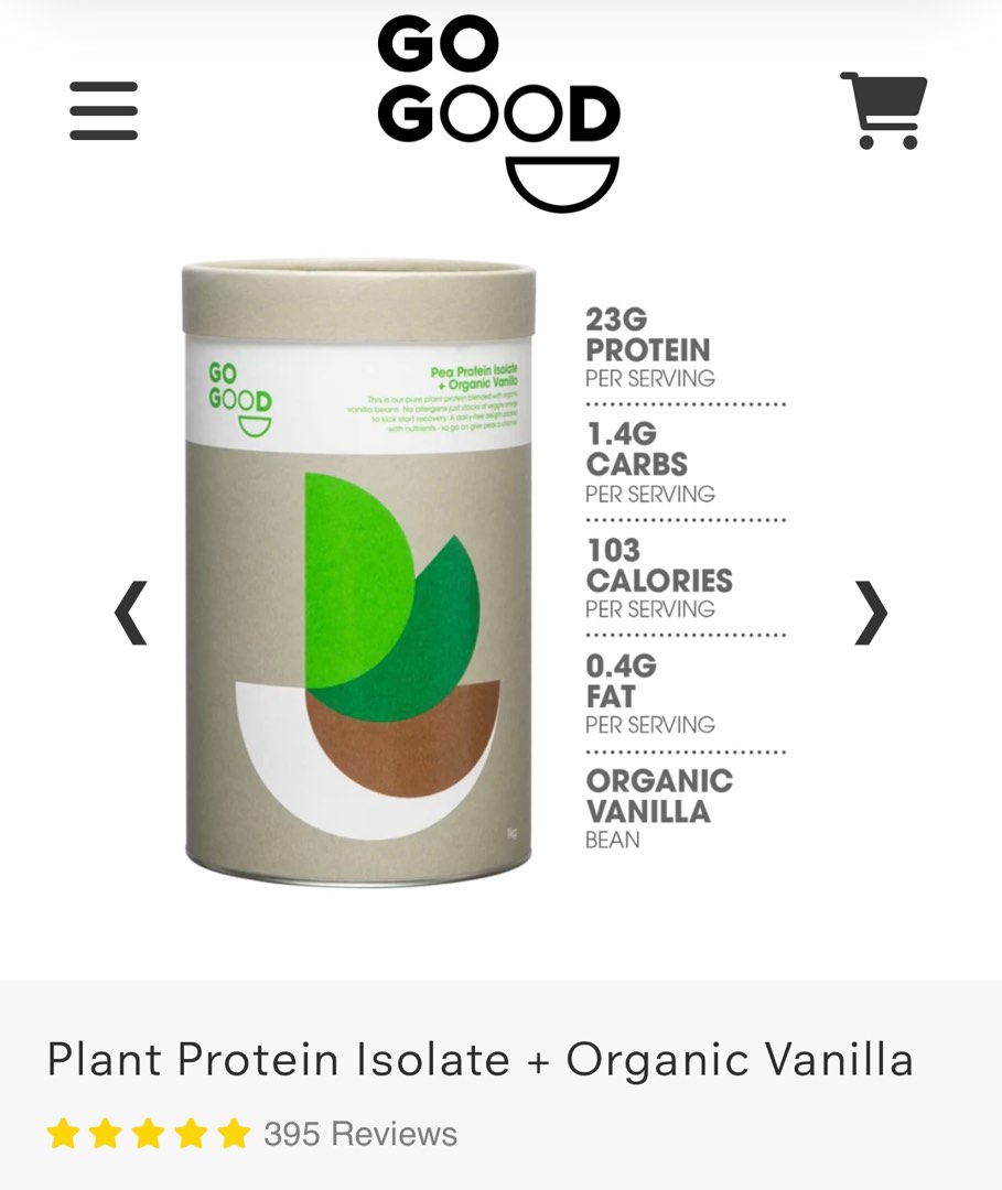 Go Good Go Good Sample Protein, Health & Nutrition, Health Supplements, Sports ...