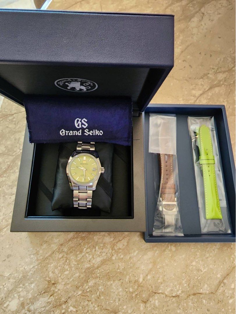 Grand Seiko SBGH303 Thailand Koke-iro (Green Moss) 100pcs Limited Edition  Automatic Watch, Luxury, Watches on Carousell