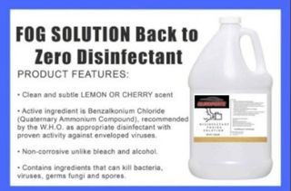 Great Clean Disinfectant Fogging Solution - Can be used for Humidifier Fog Mist Sanitizer Fumigating Disinfectant Machine, Spray, and Devices