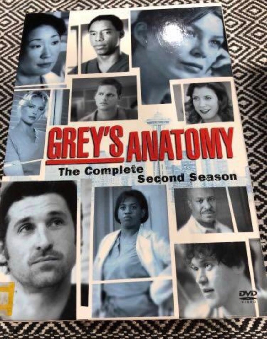 Greys Anatomy DVD Set Season 1 and 2, Hobbies & Toys, Music & Media ...