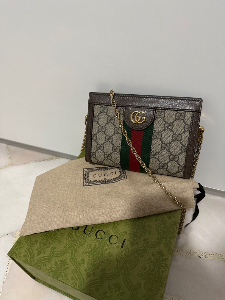 gucci ophidia mini shoulder bag, Luxury, Bags & Wallets on Carousell