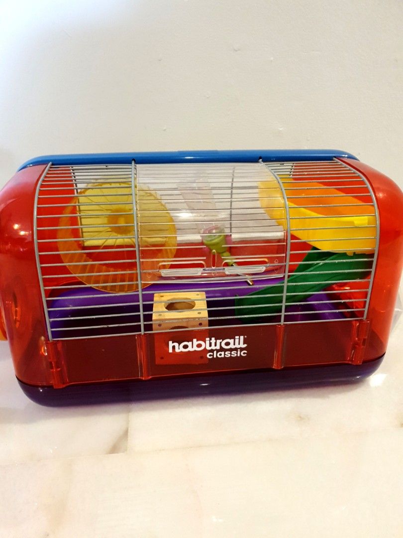 Habitrial classic and Habitrial twist double connecting hamster cage Pet Supplies Homes Other Pet Accessories on Carousell