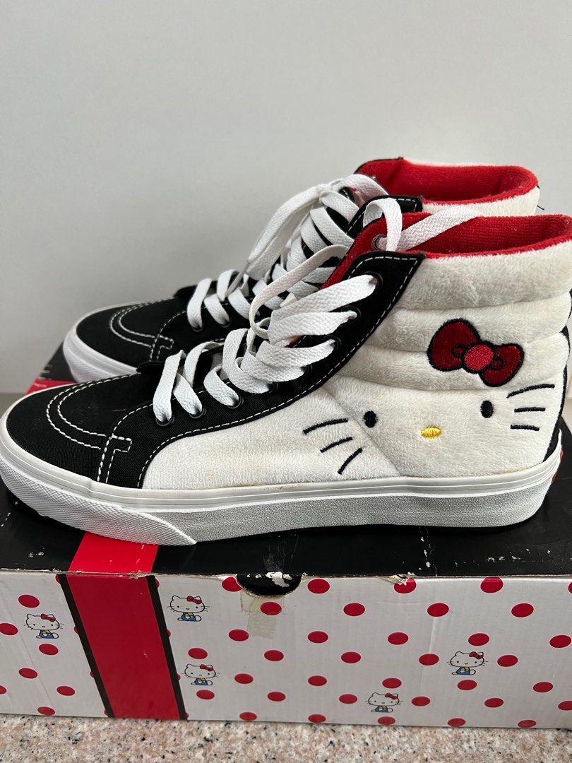 Hello kitty vans high sales tops