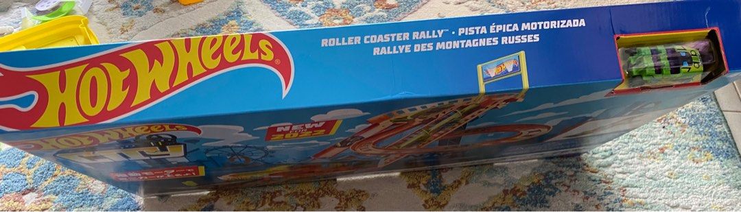 Hot Wheels City Roller Coaster Rally Playset