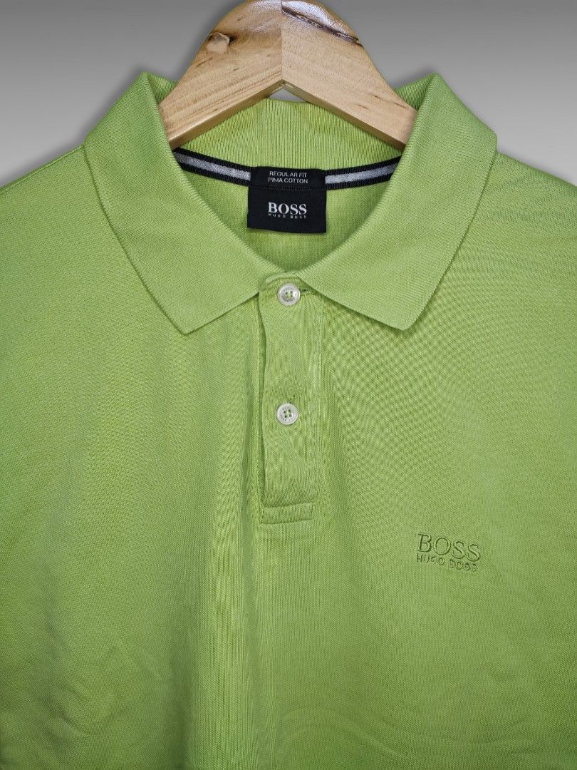 Hugo boss regular fit pima cotton clearance