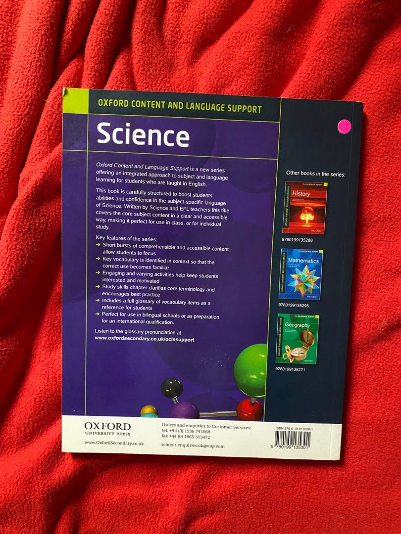 Igcse Ib Science Textbookspractice Books Hobbies And Toys Books And Magazines Textbooks On 2866