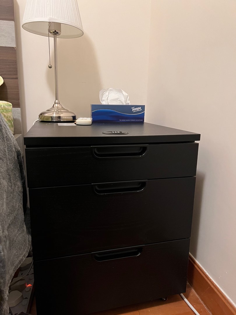 IKEA Galant with lock, 傢俬＆家居, 傢俬, 書櫃、櫃子及架 Carousell