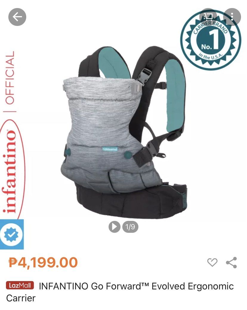 Infantino go shop forward review
