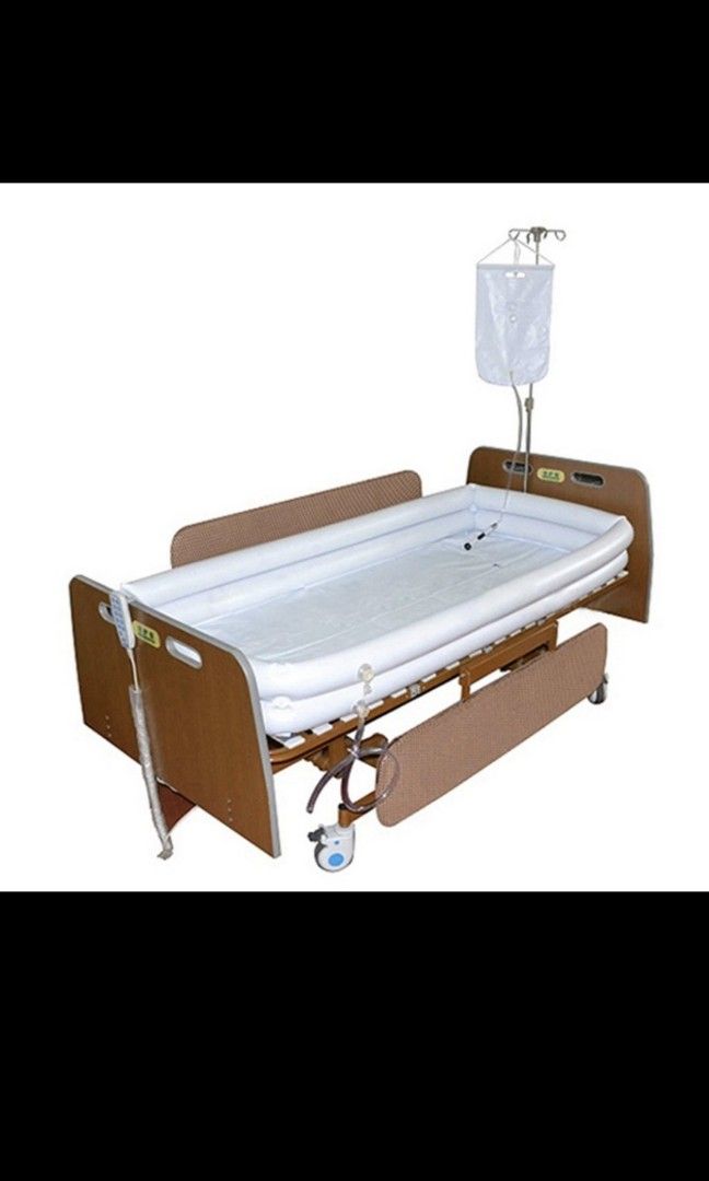 Inflatable full body shower bath for disabled person, Furniture & Home