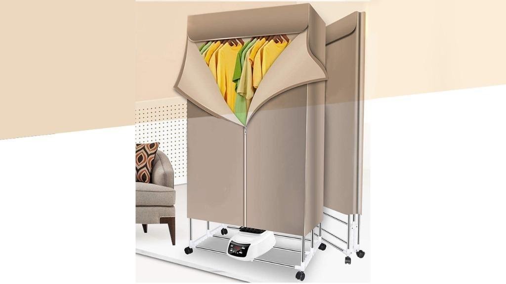 Innotic 3-Tier 1200W Heated Clothes Dryer Electric Portable Foldable ...