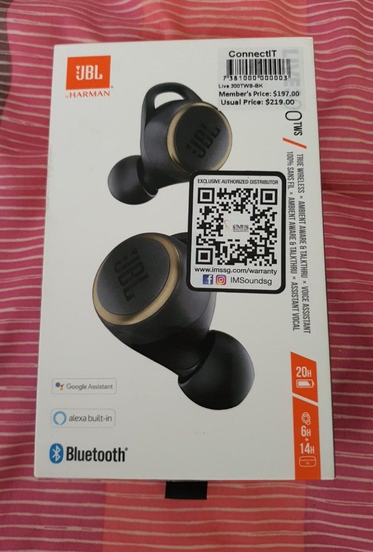 Original JBL Wave 300 TWS, Audio, Earphones on Carousell