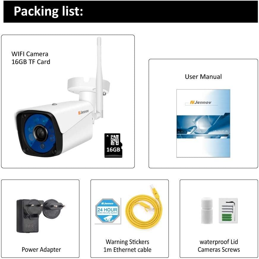 Jennov 2025 wireless camera