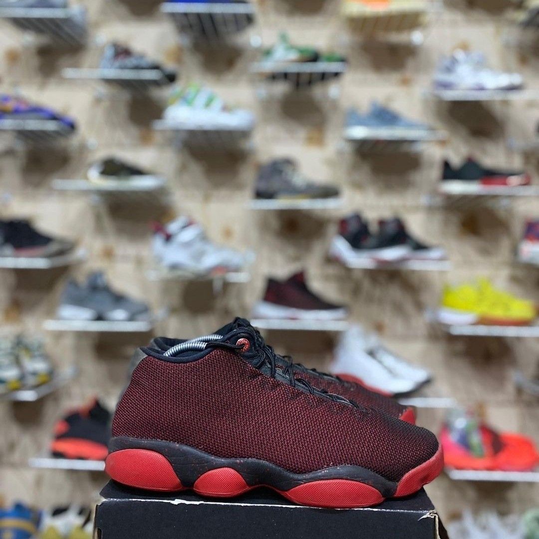 Jordan Horizon Low Black, Fesyen Pria, Sepatu Sneakers di Carousell