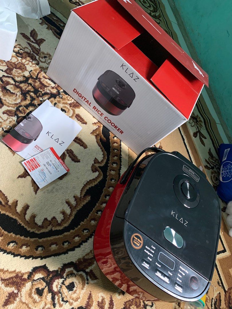 Rice cooker digital klaz ace hardware, Kitchen & Appliances di Carousell