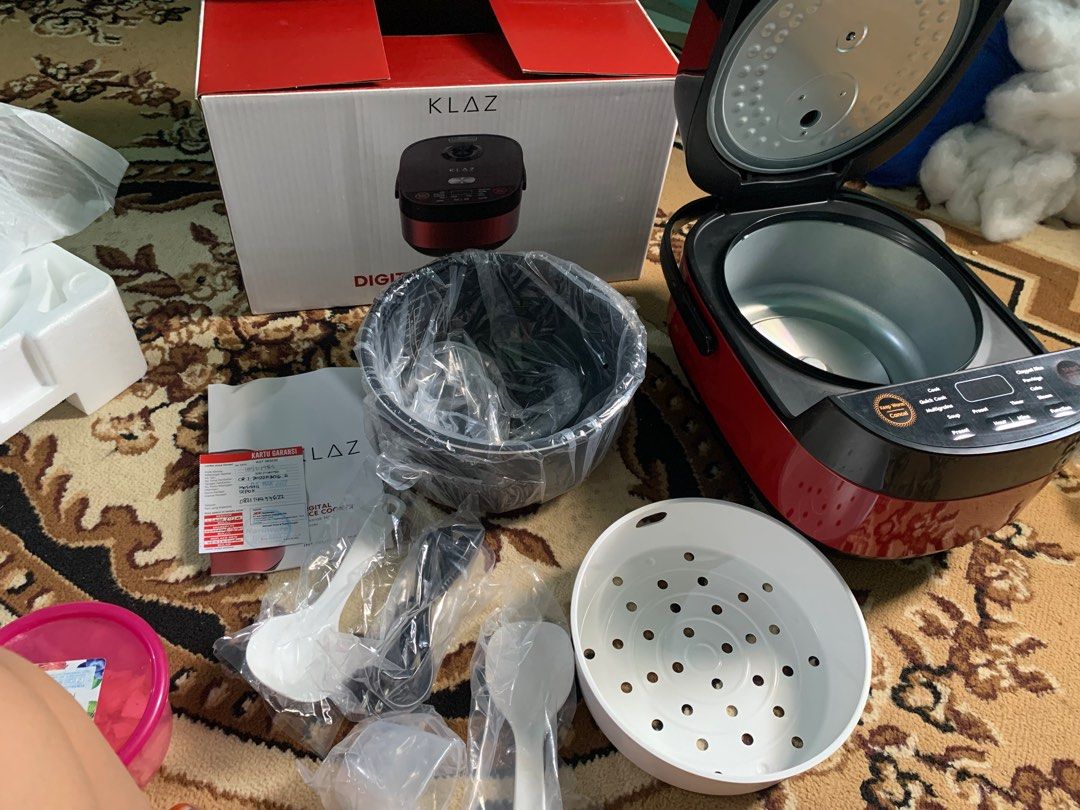 Rice cooker digital klaz ace hardware, Kitchen & Appliances di Carousell