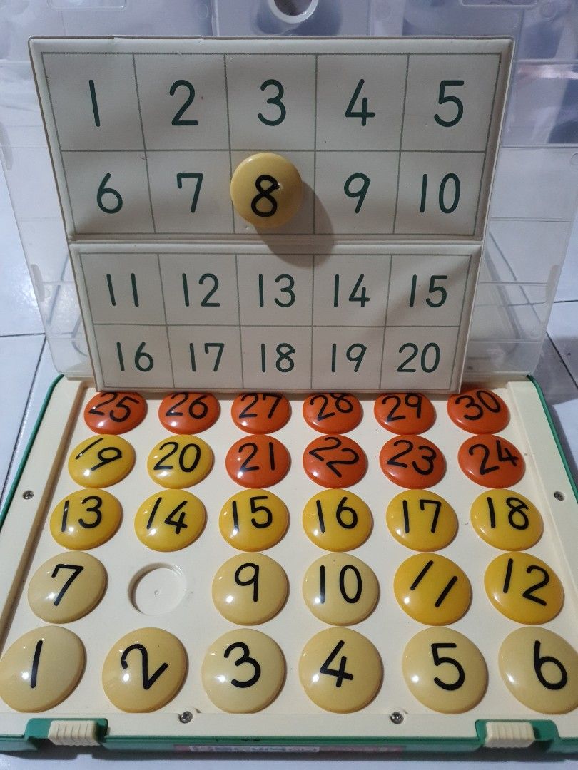 KUMON Number Board 30, Hobbies & Toys, Toys & Games on Carousell