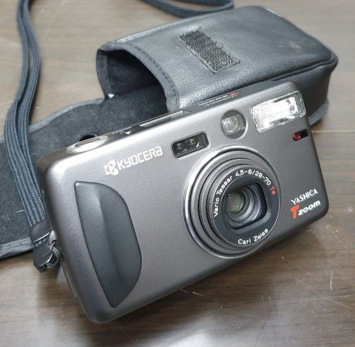 Kyocera Yashica T zoom, 攝影器材, 相機- Carousell