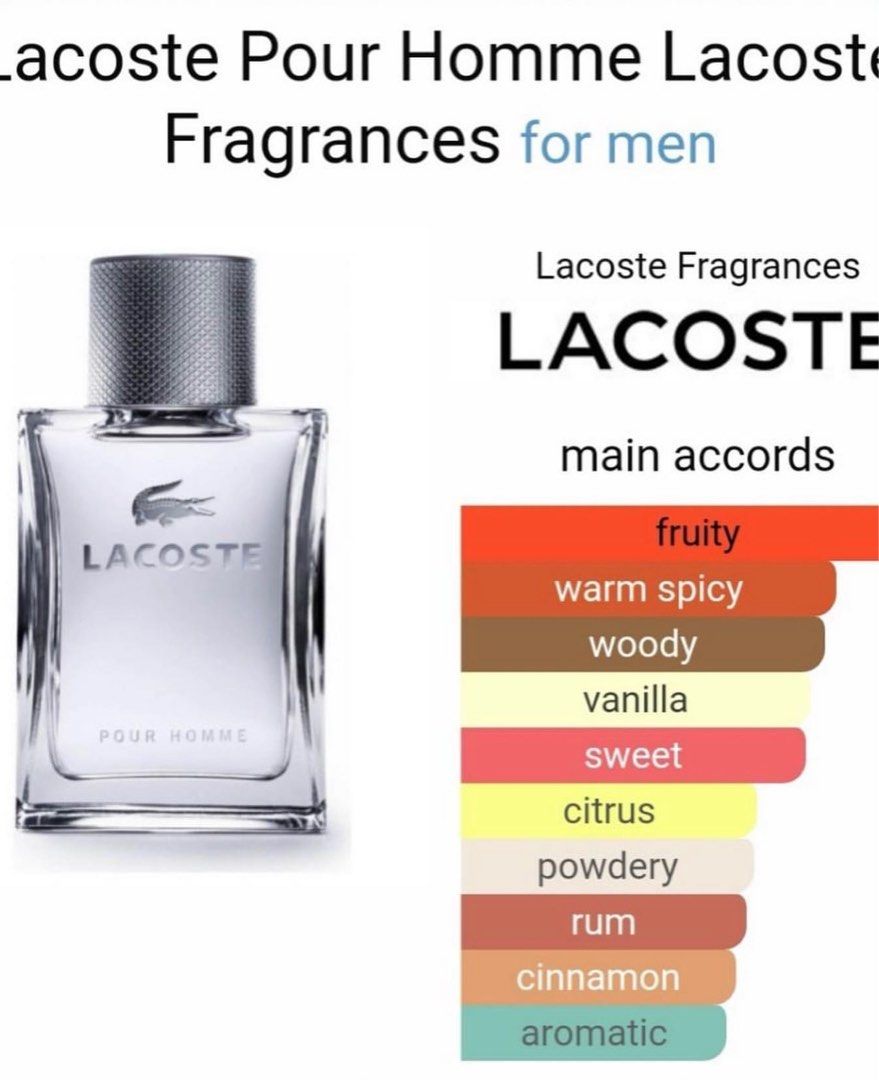 Lacoste pour homme men hotsell