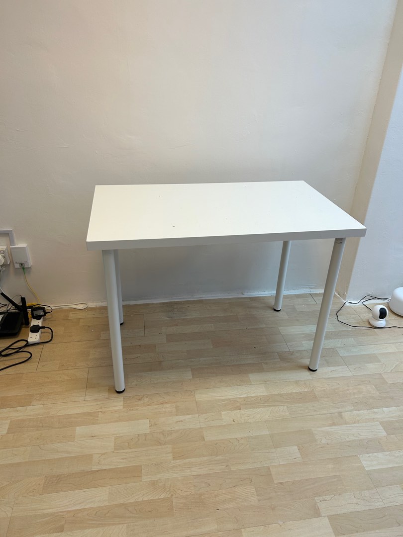 LINNMON / ADILS Table, white, 100x60 cm, Furniture & Home Living