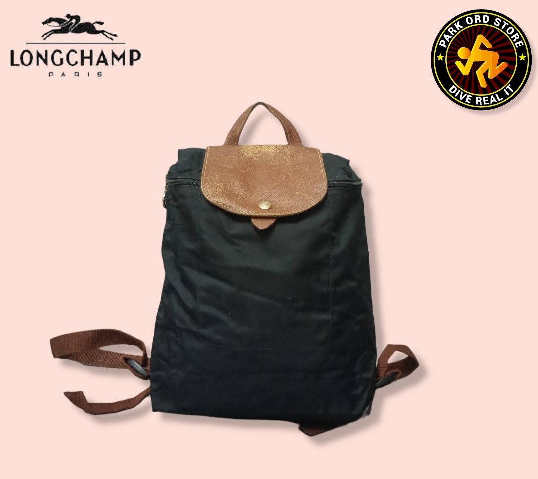 Le Pliage Original M Backpack Navy - Recycled canvas | Longchamp US