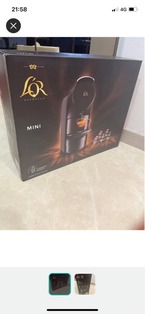 LOR coffee machine (Nespresso / Starbucks pods), TV & Home Appliances