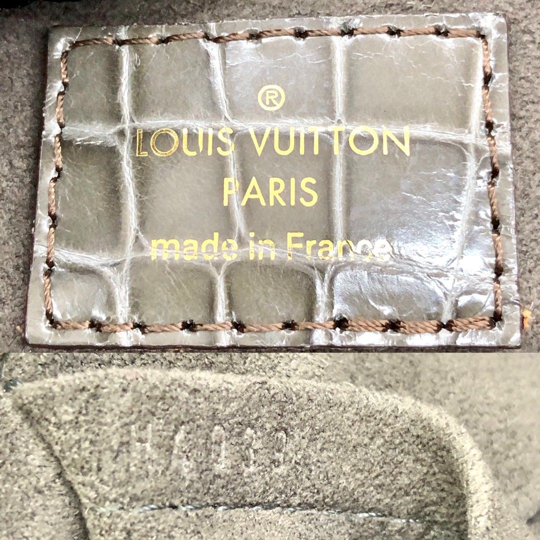 Louis Vuitton Monogram Python Alligator Monogramissime Exotic GM