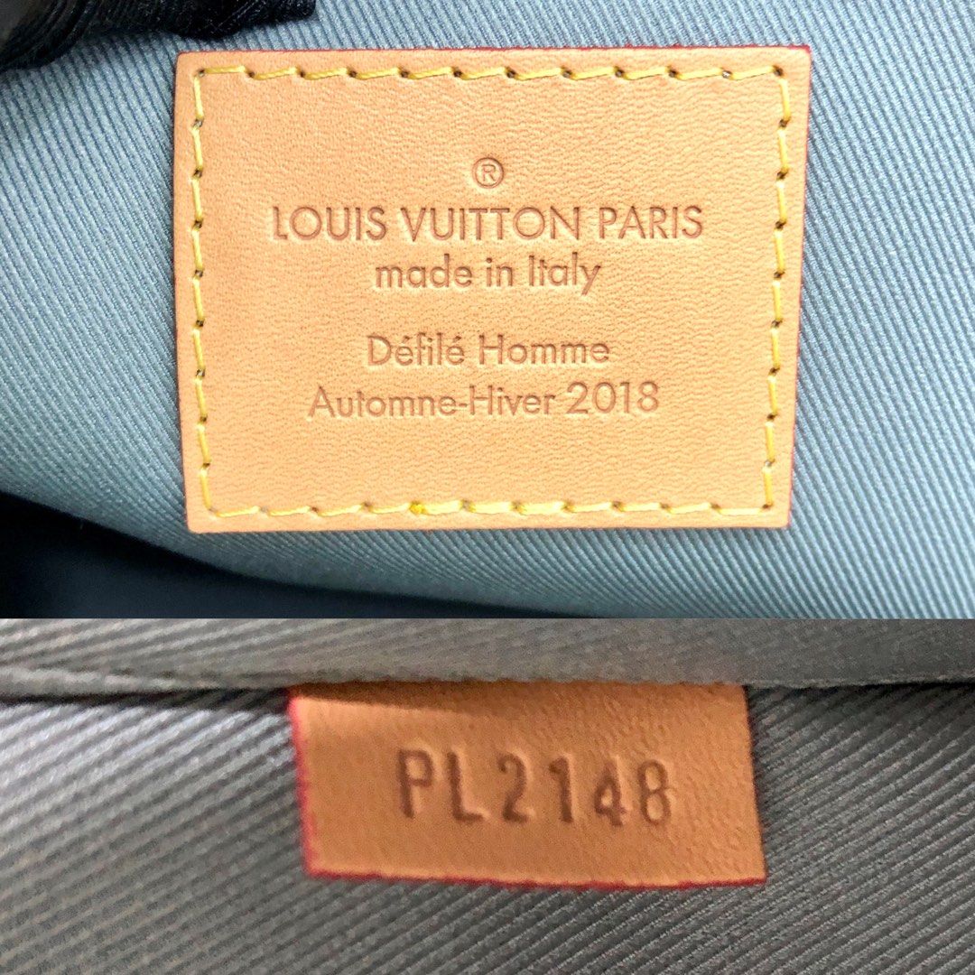 LOUIS VUITTON Monogram Titanium Pochette Cosmos Clutch Bag M63240