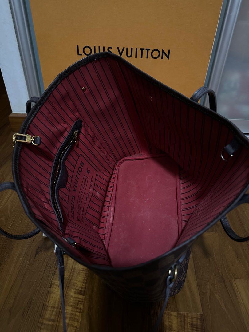 LV Neverfull MM N41358, Luxury, Bags & Wallets on Carousell