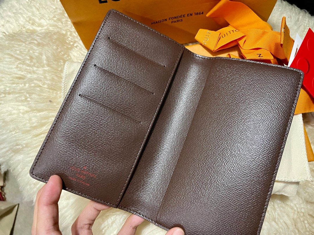 Louis Vuitton Pocket Agenda Cover Brown Damier Ebene