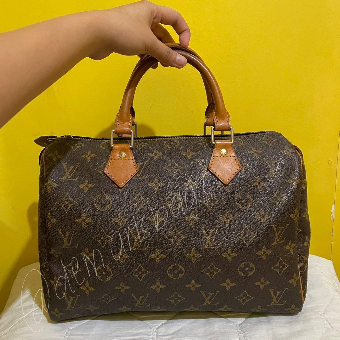 LV Dust bag for Speedy 30, Luxury, Bags & Wallets on Carousell