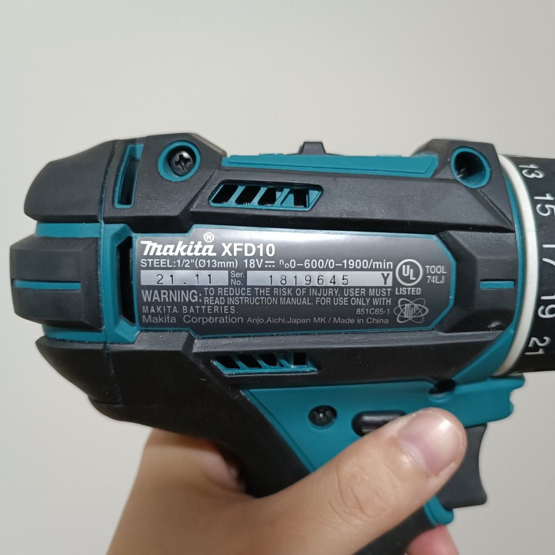 Makita hotsell xfd10r i8v