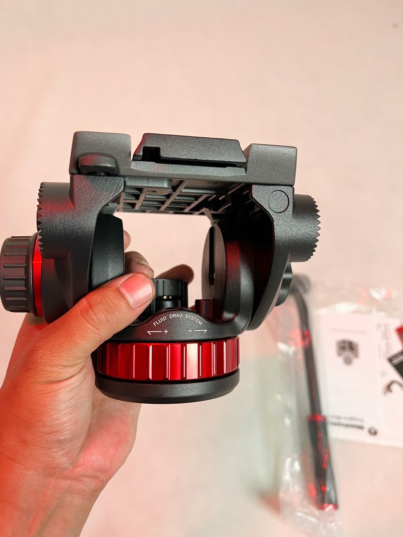 manfrotto mvh502ah plate