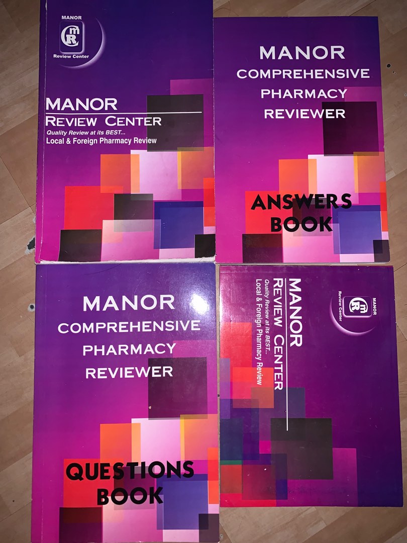 Manor Review center Cemprehensive review set, Hobbies & Toys, Books
