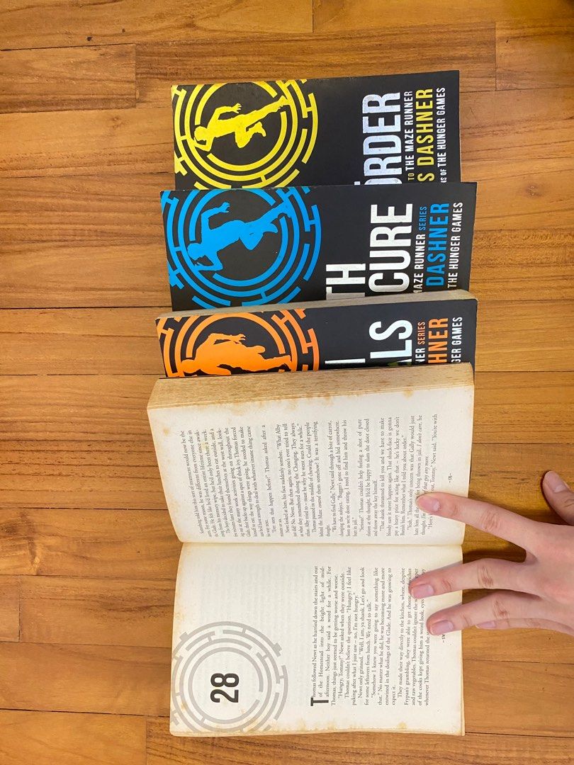 Maze Runner (Full series), Hobbies & Toys, Books & Magazines, Fiction